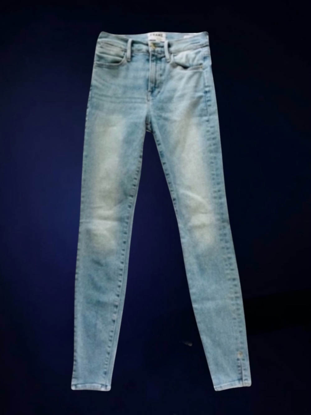 FRAME Denim Le High Skinny Crop Jeans Size 25x29